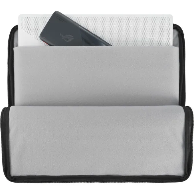 ASUS ROG Ranger Sleeve BS1600 - 16" Sleeve Case - Black Polyester, Removable Shoulder Strap, Water-Repellent — image 6