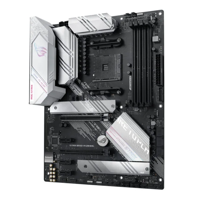 ASUS ROG Strix B550-A Gaming - B550-A - ATX, AM4, DDR4, 128GB, Black/Silver — image 2