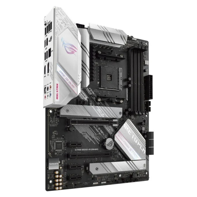 ASUS ROG Strix B550-A Gaming - B550-A - ATX, AM4, DDR4, 128GB, Black/Silver — image 1