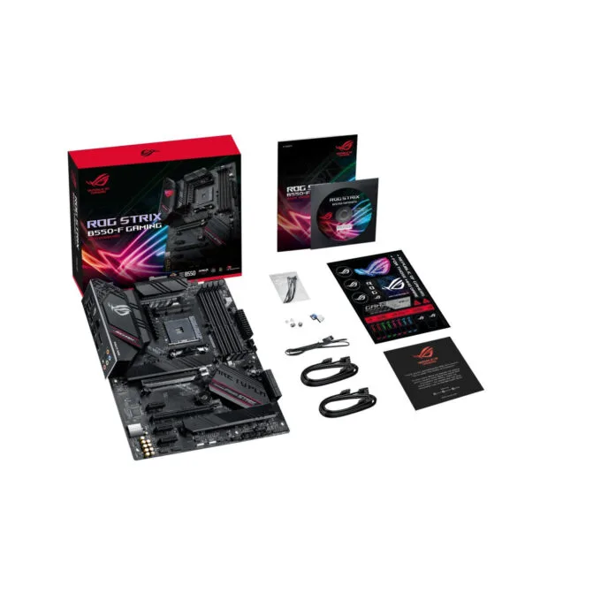 ASUS ROG Strix B550-F Gaming - B550-F - ATX AM4 Motherboard, DDR4 128GB, PCIe 4.0, 2.5Gb LAN, HDMI 2.1, USB-C, Black — image 4