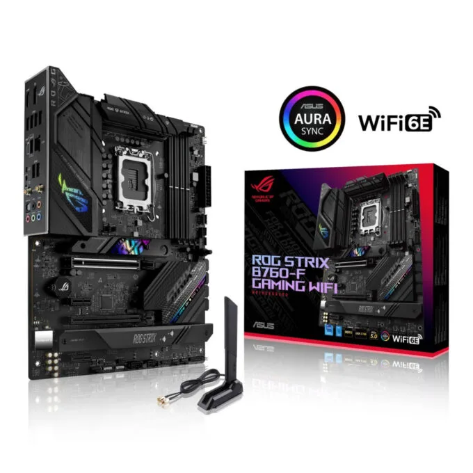 ASUS ROG STRIX B760-F Gaming WIFI - LGA1700 - DDR5, 128GB, ATX, PCIe 5.0, Wi-Fi 6E, 2.5Gb LAN — image 5