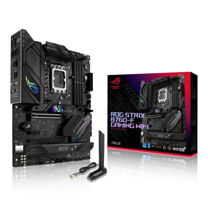 ASUS ROG STRIX B760-F Gaming WIFI - LGA1700 - DDR5, 128GB, ATX, PCIe 5.0, Wi-Fi 6E, 2.5Gb LAN — image 6