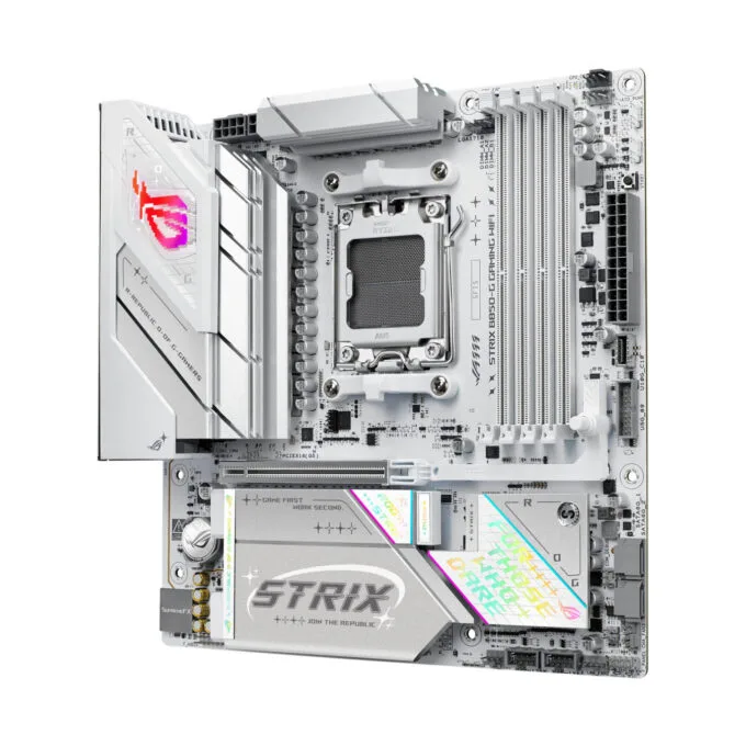 ASUS ROG Strix B850-G Gaming WiFi - AM5 - White PCB, DDR5, PCIe 5.0, WiFi 7, USB 20Gbps Type-C — image 1