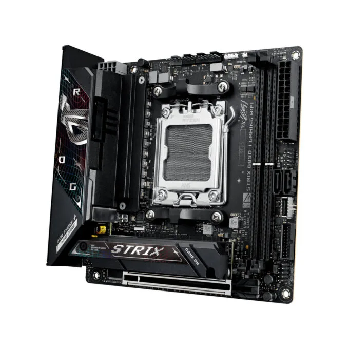 ASUS ROG Strix B850-I Gaming WiFi - B850-I - Mini-ITX, AM5, DDR5 up to 8400MHz, 96GB, PCIe 5.0, Wi‑Fi 7, 2.5GbE, Black — image 3