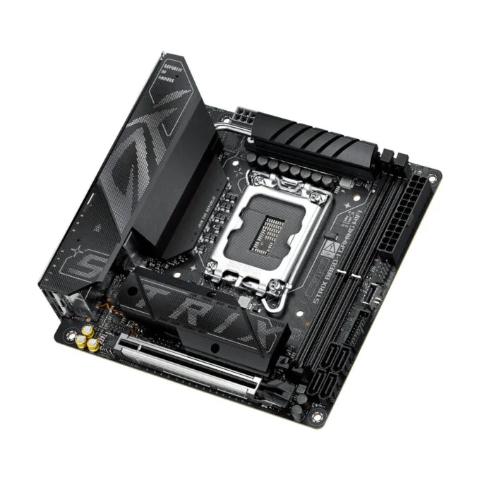 ASUS ROG STRIX B860-I GAMING WiFi - B860-I - Mini-ITX, DDR5 128GB, PCIe 5.0, Wi-Fi 7, 2.5GbE — image 5