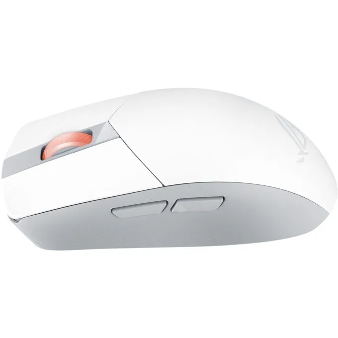ASUS ROG Strix Impact III Wireless - Ambidextrous Gaming Mouse - White, 36000 DPI, RF 2.4GHz & Bluetooth 5.1 — image 4