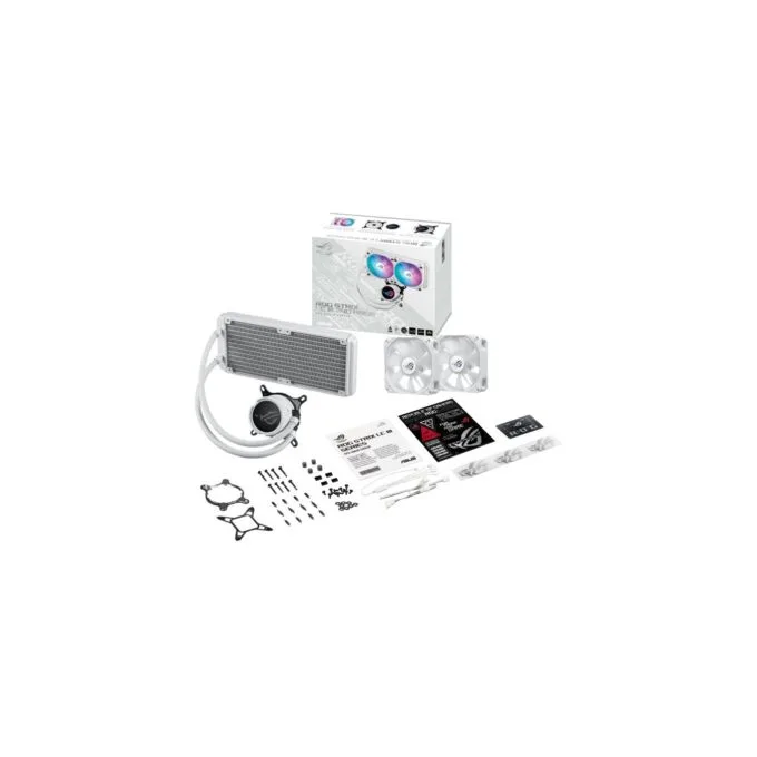 ASUS ROG Strix LC III 240 ARGB White Edition - LC III 240 - 240mm AIO Cooler, ARGB, White — image 8
