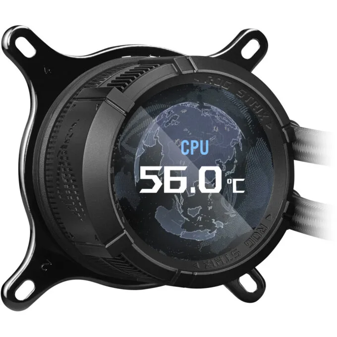 ASUS ROG Strix LC III 360 ARGB LCD AIO Liquid Cooler - 360mm Radiator, Black — image 7