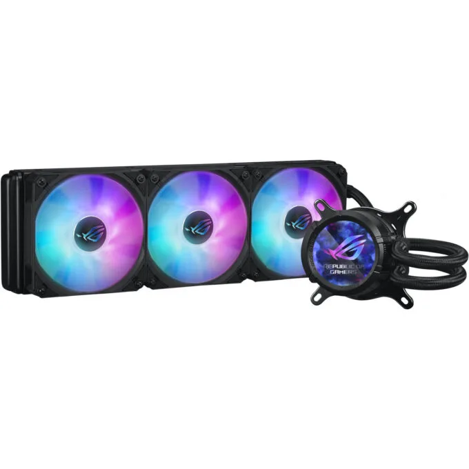 ASUS ROG Strix LC III 360 ARGB LCD AIO Liquid Cooler - 360mm Radiator, Black — image 1