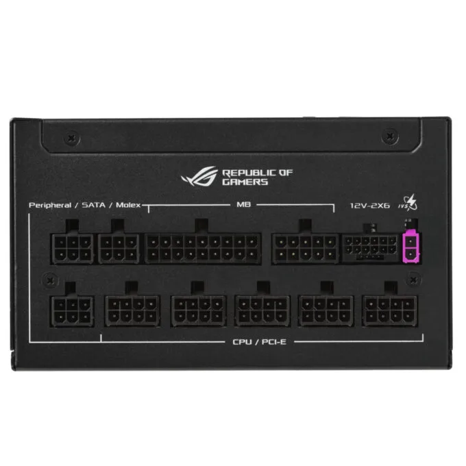 ASUS ROG Strix Platinum 850W PSU - 90YE00W2-B0NA00 - Fully-Modular, 80 PLUS Platinum, ATX 3.1, 12V-2x6 — image 6