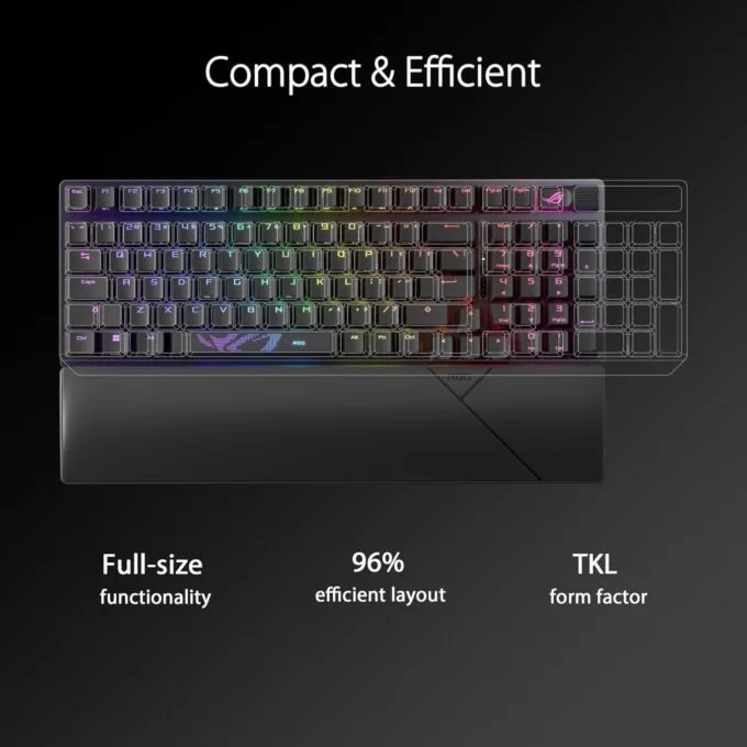 ASUS ROG Strix Scope II 96 Wireless Mechanical Gaming Keyboard — image 2