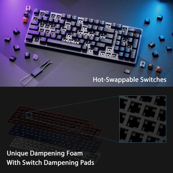 ASUS ROG Strix Scope II 96 Wireless Mechanical Gaming Keyboard — image 4