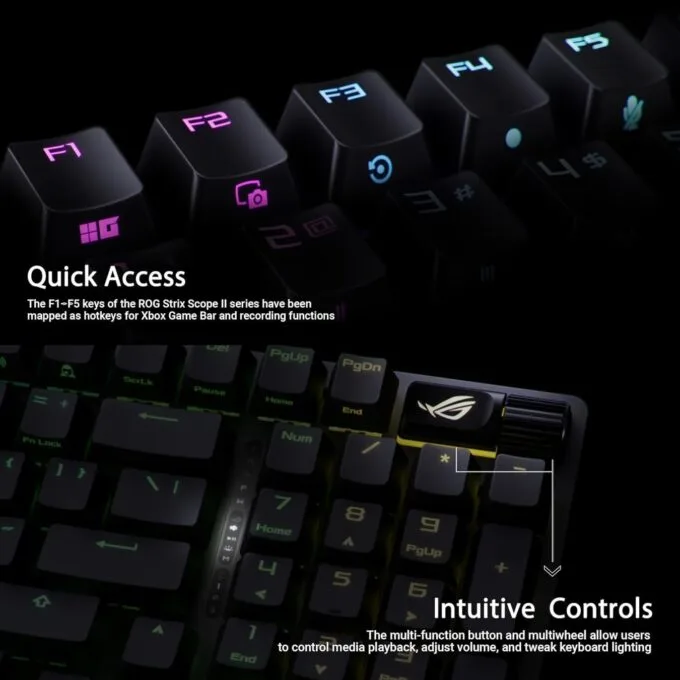ASUS ROG Strix Scope II 96 Wireless Mechanical Gaming Keyboard — image 6