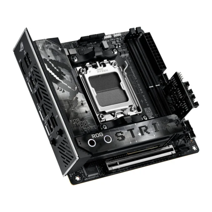 ASUS ROG Strix X870-I Gaming WiFi - AM5 Mini-ITX - DDR5, PCIe 5.0, Wi-Fi 7, 2x M.2, 96GB Max - Black — image 4