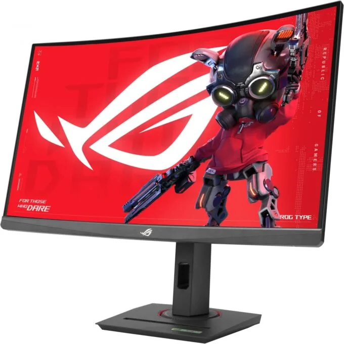 ASUS ROG Strix XG27WCMS - XG27WCMS - 27-inch WQHD curved Fast IPS monitor, HDMI DP — image 2