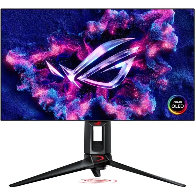 ASUS ROG Swift PG27AQDP - PG27AQDP - 27-inch WQHD 2560x1440, Fast IPS, 165Hz gaming monitor with HDMI DP — image 1