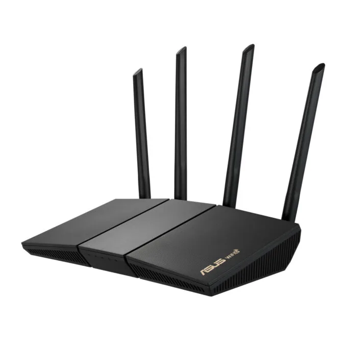 ASUS RT-AX57 AX3000 WiFi 6 Dual-band Router - 1.7GHz Quad-core 256MB RAM — image 2