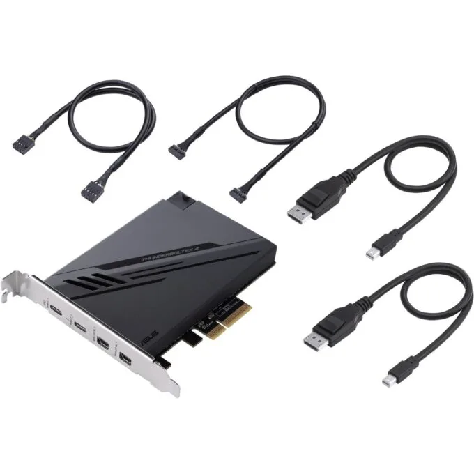 ASUS ThunderboltEX 4 - PCIe 3.0, Thunderbolt 4, Black — image 4