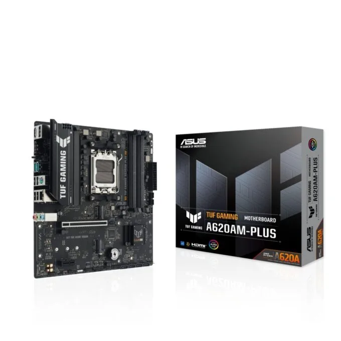 ASUS TUF A620AM-PLUS (AM5) - A620AM-PLUS - AMD AM5 Socket, DDR5, 4x DIMM, 256 GB max, 2x M.2, Micro-ATX — image 7