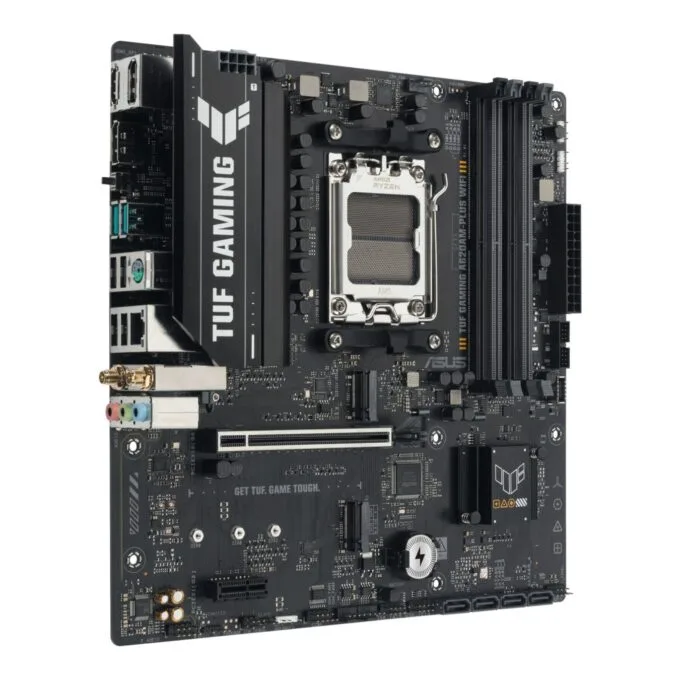 ASUS TUF A620AM-PLUS WIFI - A620AM-PLUS WIFI - Micro-ATX AM5 DDR5 Motherboard, 2x M.2, 4x SATA, 2.5GbE, Wi-Fi 6 — image 2