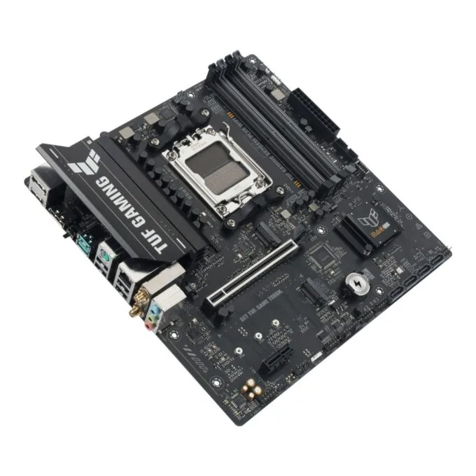 ASUS TUF A620AM-PLUS WIFI - A620AM-PLUS WIFI - Micro-ATX AM5 DDR5 Motherboard, 2x M.2, 4x SATA, 2.5GbE, Wi-Fi 6 — image 4