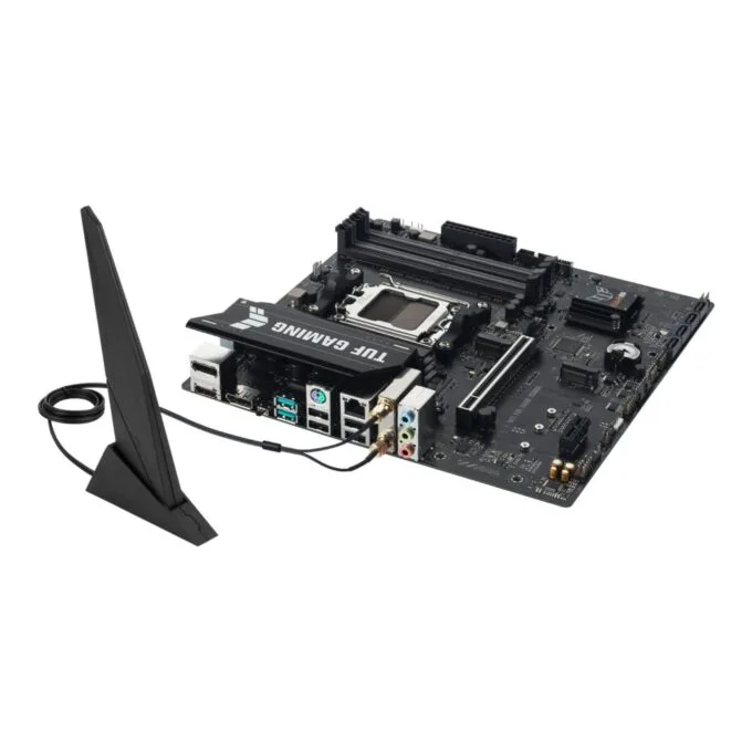ASUS TUF A620AM-PLUS WIFI - A620AM-PLUS WIFI - Micro-ATX AM5 DDR5 Motherboard, 2x M.2, 4x SATA, 2.5GbE, Wi-Fi 6 — image 7