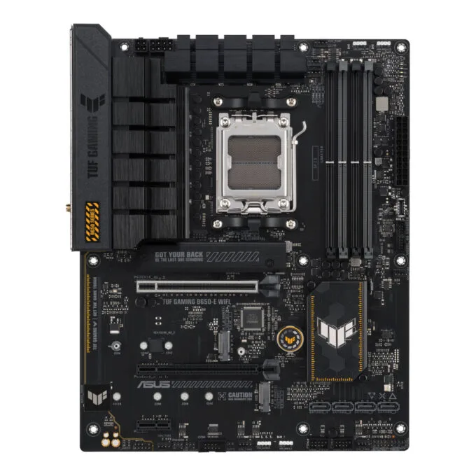 ASUS TUF B650-E GAMING WIFI - AM5 ATX Motherboard, DDR5, 4x DIMM (192GB), Wi-Fi 6E, 2.5Gb LAN, HDMI/DisplayPort, Black — image 1