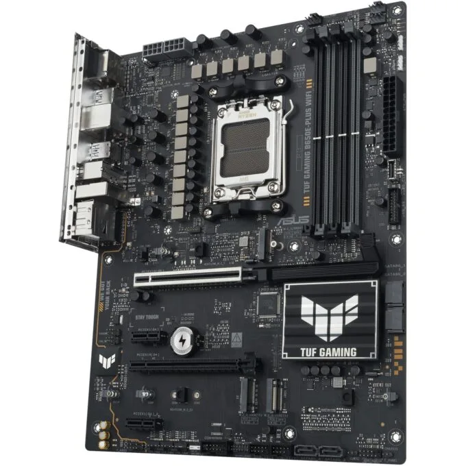 ASUS TUF B650E-PLUS Gaming WiFi - AM5 ATX Motherboard, DDR5, 256GB, Wi‑Fi 6E, PCIe 5.0, 2.5Gb LAN — image 4