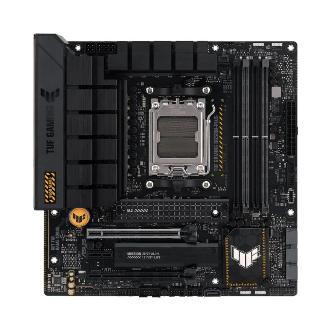 ASUS TUF B650M-PLUS GAMING - B650M-PLUS (AM5) - micro-ATX, DDR5 (128GB), PCIe 4.0, 2x M.2, 2.5Gb LAN, HDMI 2.1 — image 1