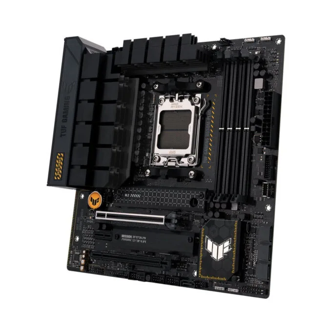 ASUS TUF B650M-PLUS GAMING - B650M-PLUS (AM5) - micro-ATX, DDR5 (128GB), PCIe 4.0, 2x M.2, 2.5Gb LAN, HDMI 2.1 — image 3