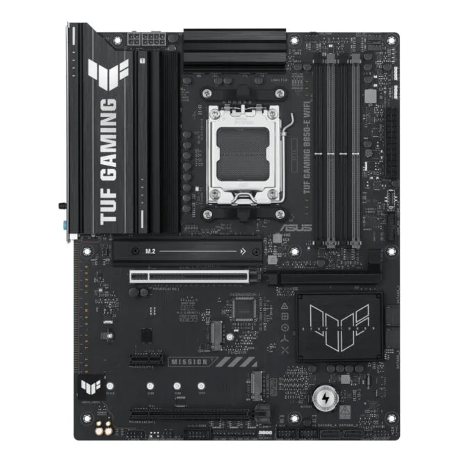 ASUS TUF B850 E WiFi (AM5) - ATX Motherboard, DDR5 256GB, 3x M.2 (PCIe5), Wi‑Fi 6E, Bluetooth 5.3, 2.5Gb LAN — image 2