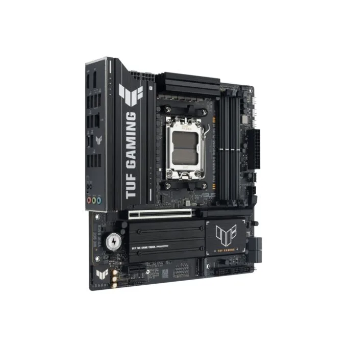 ASUS TUF B850M-PLUS II GAMING (AM5) (D) - Micro-ATX DDR5, 4x DIMM, 256 GB max, 3x M.2, 4x SATA, 2.5GbE — image 2