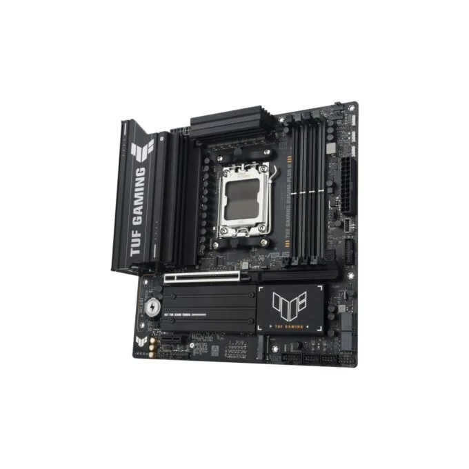 ASUS TUF B850M-PLUS II GAMING (AM5) (D) - Micro-ATX DDR5, 4x DIMM, 256 GB max, 3x M.2, 4x SATA, 2.5GbE — image 3