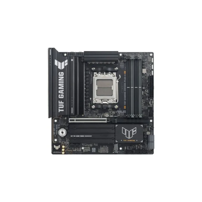 ASUS TUF B850M-PLUS II GAMING (AM5) (D) - Micro-ATX DDR5, 4x DIMM, 256 GB max, 3x M.2, 4x SATA, 2.5GbE — image 1