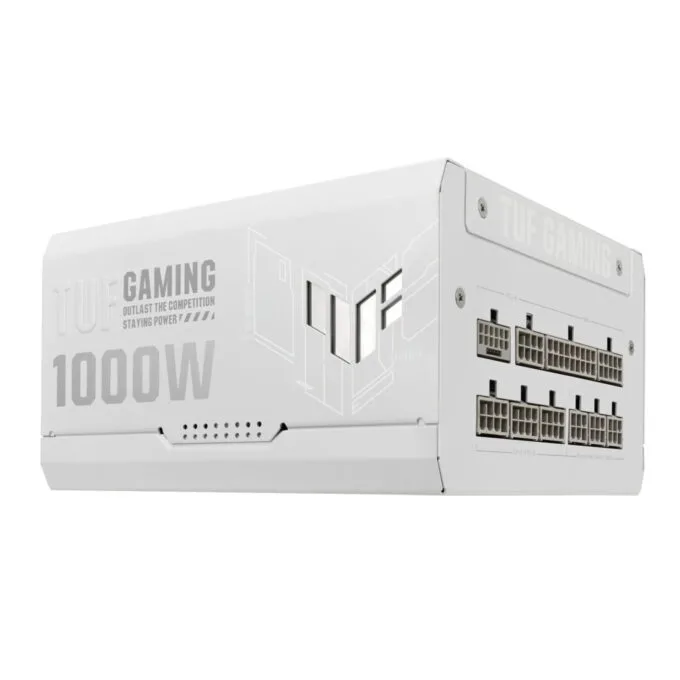 ASUS TUF Gaming 1000W Gold White - 80 Plus Gold Fully-Modular ATX PSU — image 6