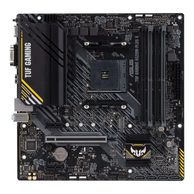ASUS TUF GAMING A520M-PLUS II AM4 Micro-ATX Motherboard A520 DDR4 — image 1