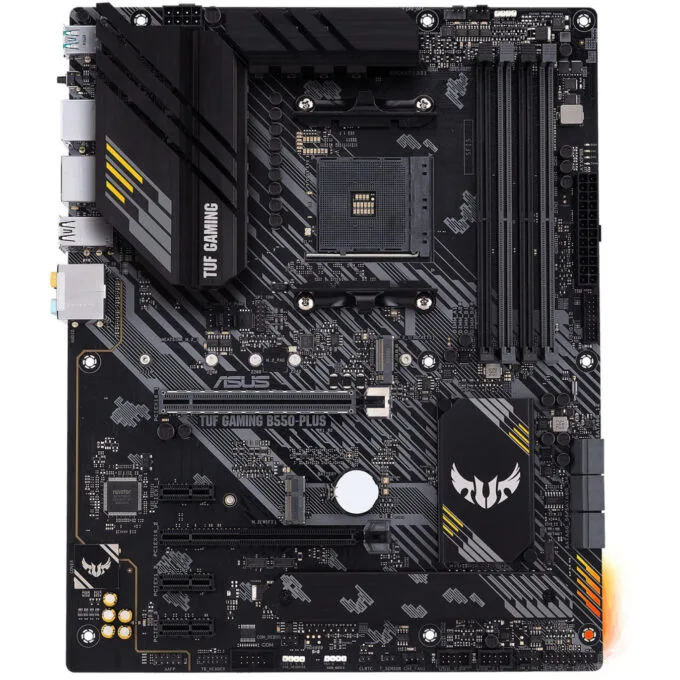 ASUS TUF Gaming B550-PLUS - AM4 ATX Motherboard - DDR4, 128GB Max, PCIe 4.0, 2.5Gb LAN — image 1