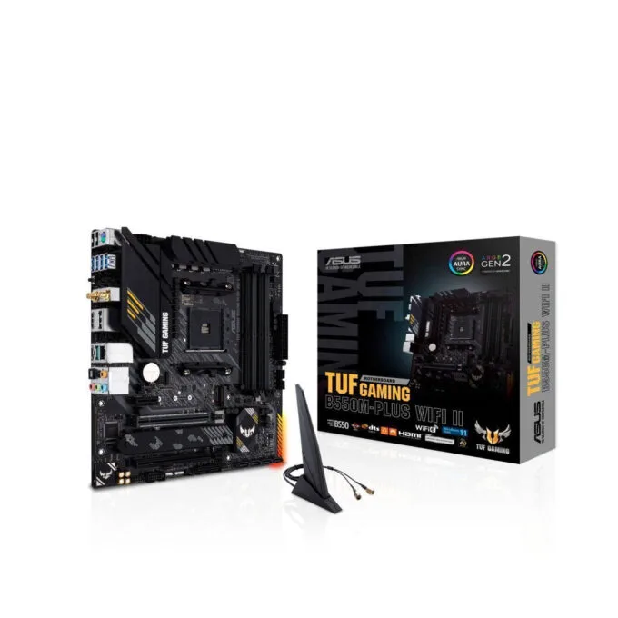 ASUS TUF Gaming B550M-PLUS WiFi II - AM4 Micro-ATX Motherboard, B550, DDR4, Up to 128GB RAM — image 7