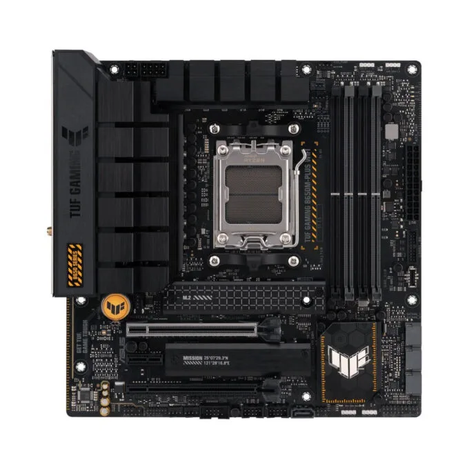 ASUS TUF GAMING B650M-PLUS WIFI - B650M-PLUS - Micro-ATX AM5, DDR5, 128GB Max, WiFi, Black — image 1