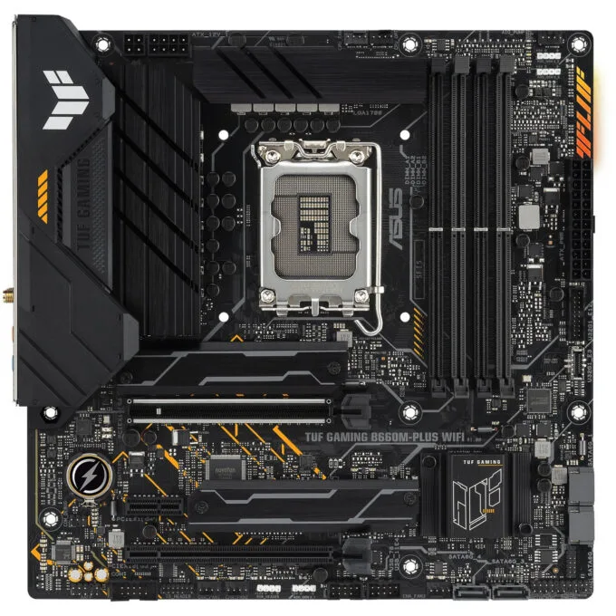 ASUS TUF GAMING B660M-PLUS WIFI - B660M-PLUS WIFI - microATX DDR5, 2x M.2, LGA1700, Wi-Fi 6 — image 2