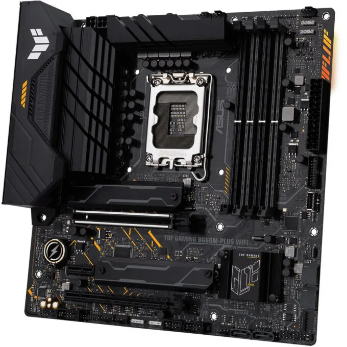 ASUS TUF GAMING B660M-PLUS WIFI - B660M-PLUS WIFI - microATX DDR5, 2x M.2, LGA1700, Wi-Fi 6 — image 4