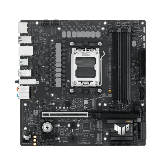 ASUS TUF GAMING B850M-PLUS WIFI - AM5 Micro-ATX, DDR5, 4 DIMM, up to 192GB, Built-in Wi-Fi — image 1