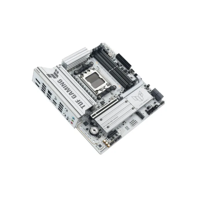 ASUS TUF GAMING B850M-PLUS WIFI7 W - AM5 Micro-ATX Motherboard - DDR5, 4x DIMM, 256GB, WiFi 7 — image 4