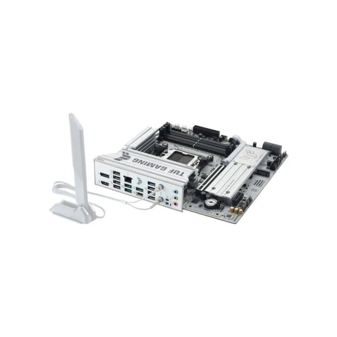 ASUS TUF GAMING B850M-PLUS WIFI7 W - AM5 Micro-ATX Motherboard - DDR5, 4x DIMM, 256GB, WiFi 7 — image 6