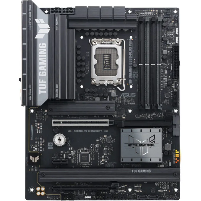 ASUS TUF GAMING B860-PLUS WIFI - LGA1851 ATX Motherboard - DDR5 256GB, Wi-Fi 7, 2.5Gb LAN, PCIe 5.0, 7.1 Audio — image 2
