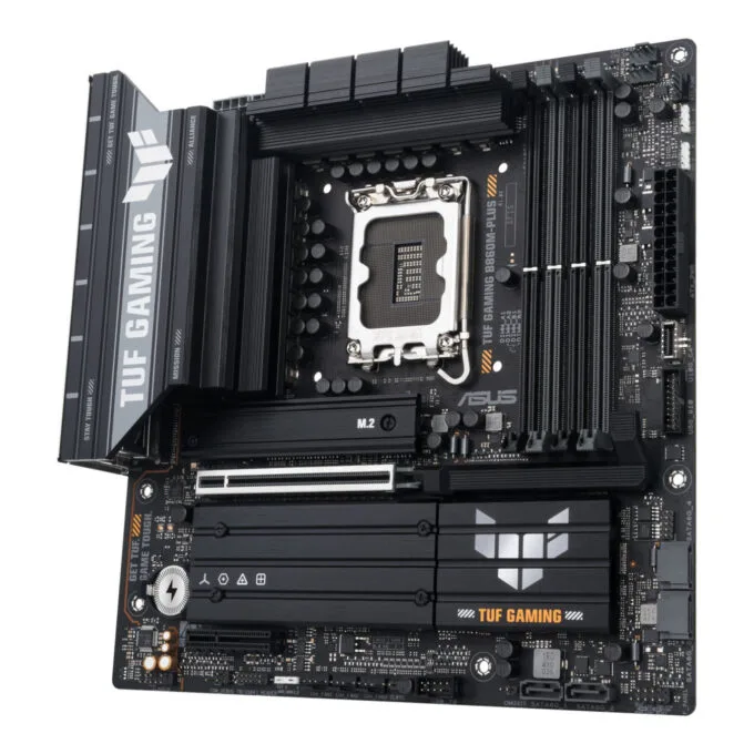 ASUS TUF GAMING B860M-PLUS - B860M-PLUS - LGA1851, DDR5, 4×DIMM up to 256GB, micro-ATX, 3×M.2, 2.5Gb LAN — image 3