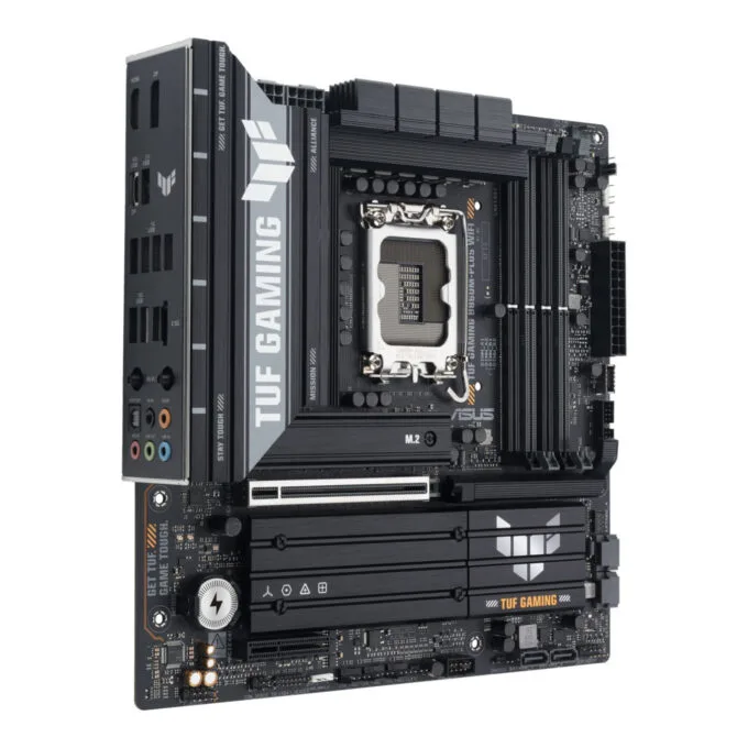 ASUS TUF GAMING B860M-PLUS WIFI - LGA 1851 Micro-ATX DDR5, 256GB, 3x M.2, 2.5Gb LAN, Wi-Fi 7, Bluetooth 5.4 — image 2