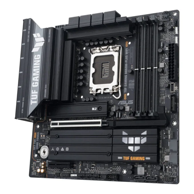 ASUS TUF GAMING B860M-PLUS WIFI - LGA 1851 Micro-ATX DDR5, 256GB, 3x M.2, 2.5Gb LAN, Wi-Fi 7, Bluetooth 5.4 — image 3