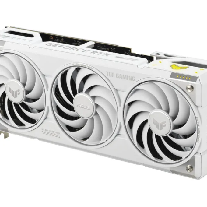ASUS TUF Gaming GeForce RTX 5070 Ti White OC - 16GB BTF, GC-HPWR — image 2