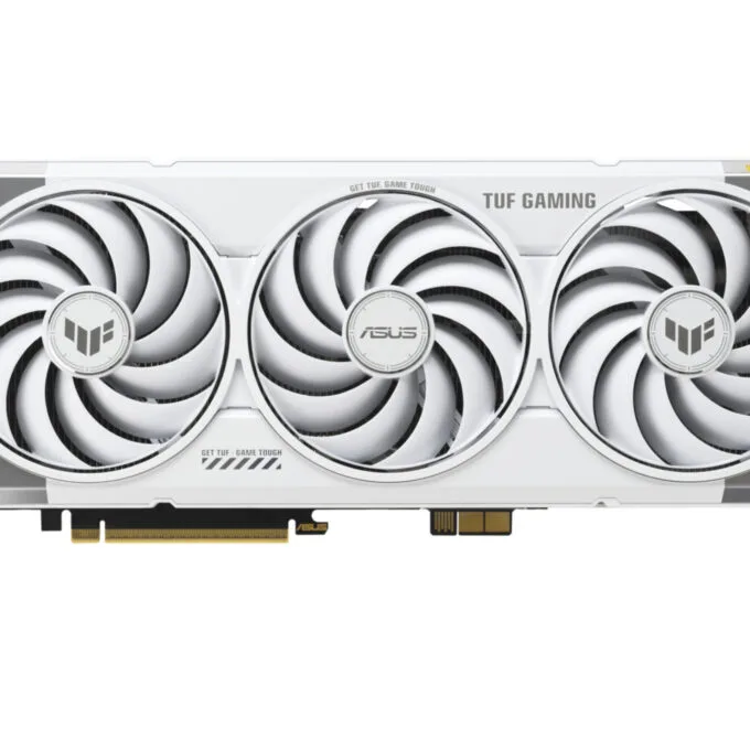ASUS TUF Gaming GeForce RTX 5070 Ti White OC - 16GB BTF, GC-HPWR — image 1